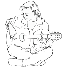 230x230 Top Free Printable Guitar Coloring Pages Online