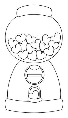 231x400 Little Scraps Of Heaven Designs Heart Gumball Machine Digi Stamp