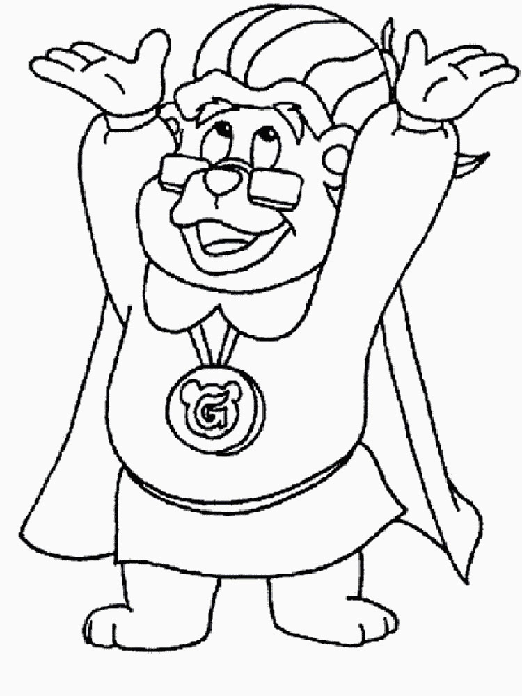 750x1000 Gummi Bears Coloring Pages Download And Print Gummi Bears