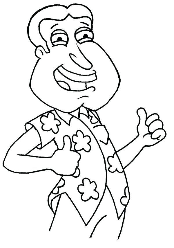 600x854 Family Guy Coloring Pages Coloring Pages Of Families Family Guy