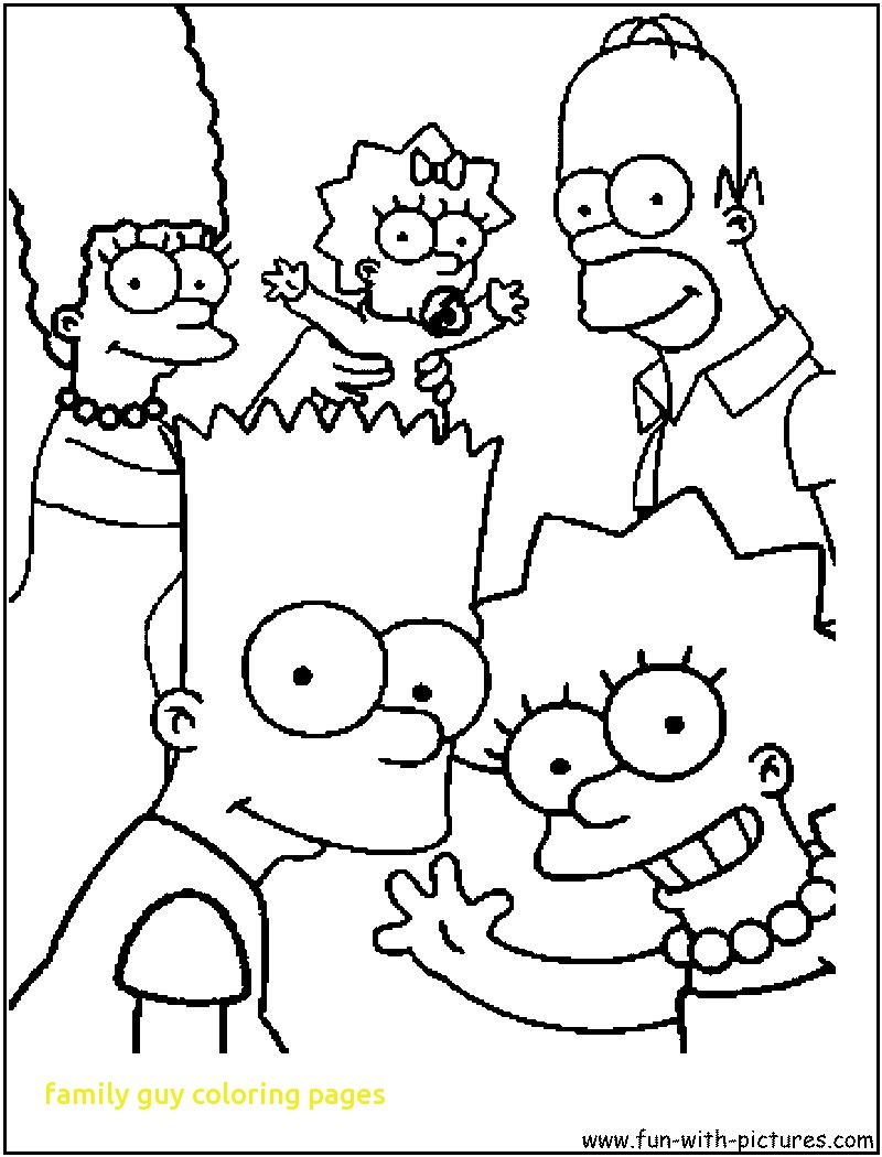 800x1050 Family Guy Coloring Pages With Printable