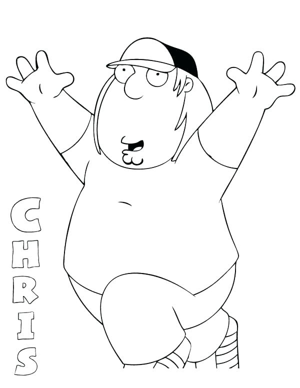 600x776 Family Guy Coloring Pictures Family Guy Coloring Pages Family Guy