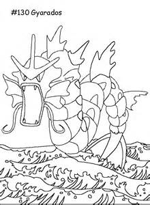 220x300 Pokemon Gyarados Coloring Pages Sketch Template Lineart Pokemon