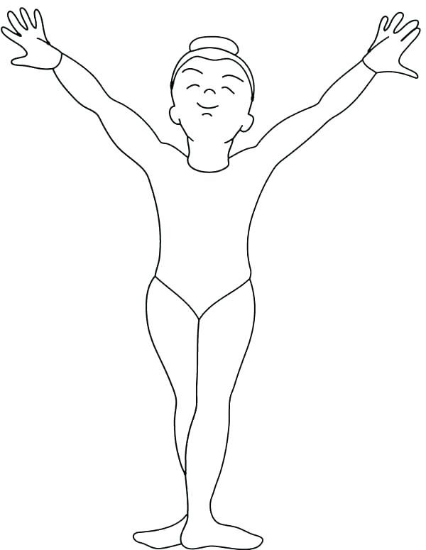600x775 Printable Gymnastics Coloring Pages Gymnastics Coloring Sheets