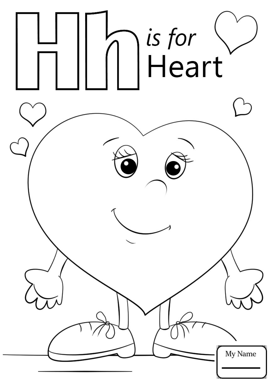 866x1224 Letter H Is For Halloween Coloring Page Free Printable At Pages