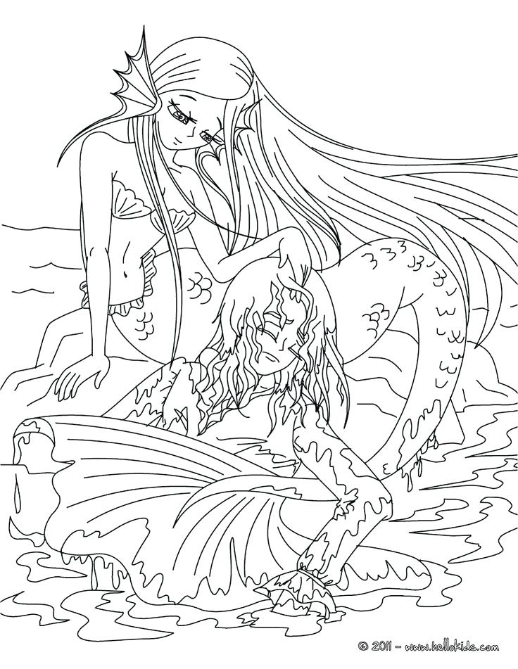 736x951 Just Add Water Coloring Pages The Little Mermaid Tale Coloring