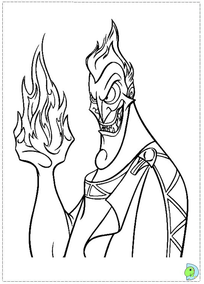691x960 Hades Coloring Pages