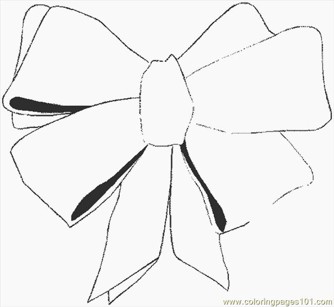 650x598 Bows Coloring Pages