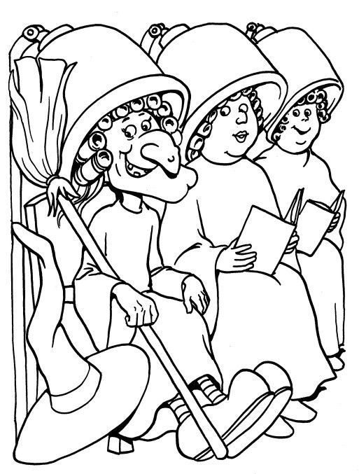 513x677 In Hair Salon Coloring Pages
