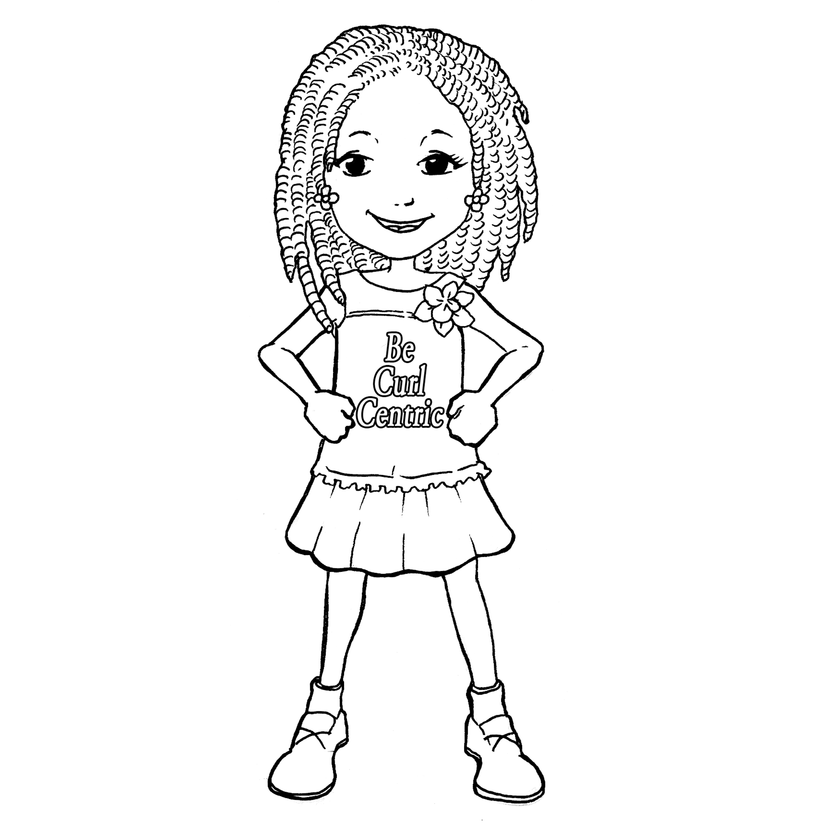 2700x2700 Excellent Nail Salon Coloring Pages Hair Hellokids Com