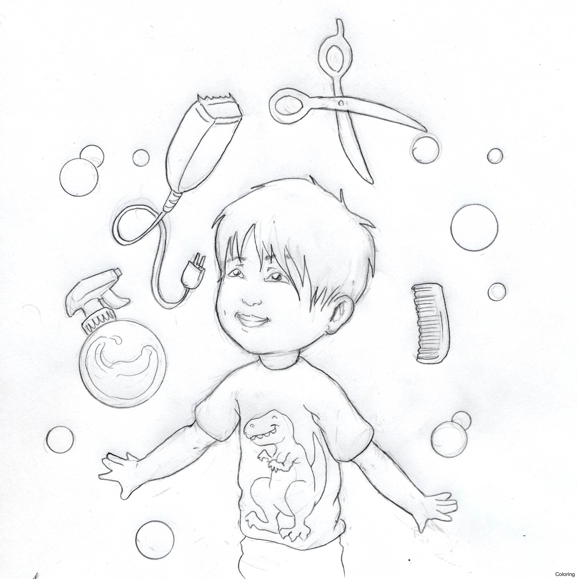 1887x1890 Fresh Manga Hair Coloring Pages Hairstyles Haircuts