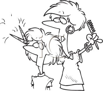 350x310 Royalty Free Cliprt Image Coloring Page Of One Woman