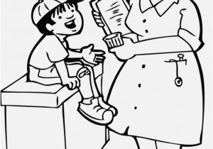 300x210 Doctor Coloring Pages Display Woman Doctor Coloring Pages New