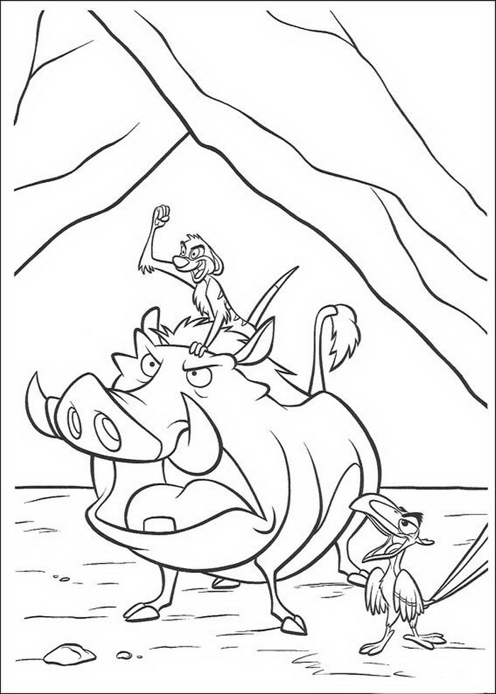 Hakuna Matata Coloring Pages At Getdrawings Free Download