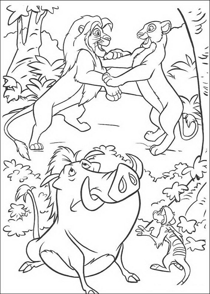 700x980 Lionking Coloring Pages! Colorear