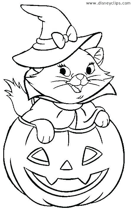 447x717 Halloween Cats Coloring Pages Cat Coloring Pages Black Cat