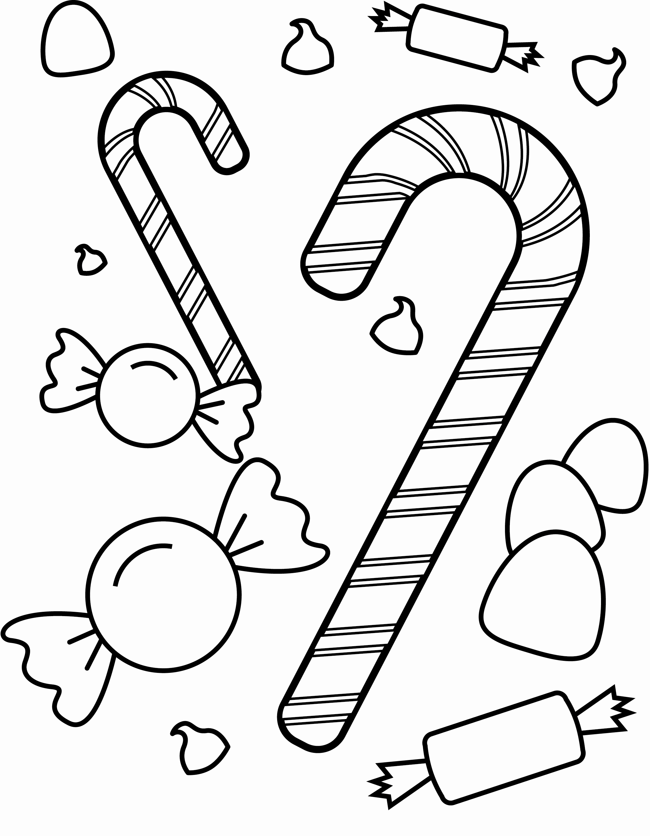 2268x2916 Halloween Candy Coloring Pages Fresh Candy Coloring Pages Funny