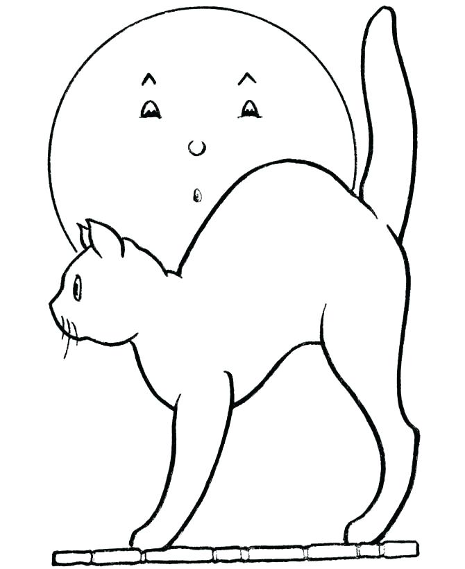 670x820 Halloween Cats Coloring Pages Cats Coloring Pages Halloween Cat