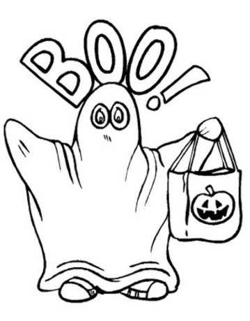 359x460 Printable Halloween Coloring Pages Coloring Lab
