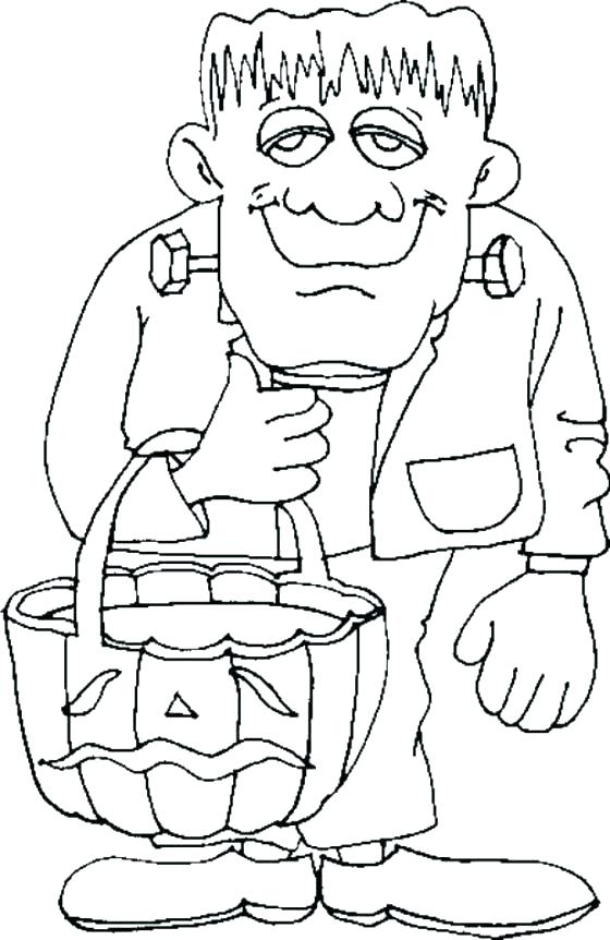 560x862 Printable Halloween Coloring Pages