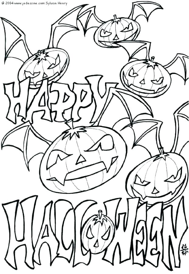 621x900 Free Printable Halloween Coloring Pages For Older Kids Printable