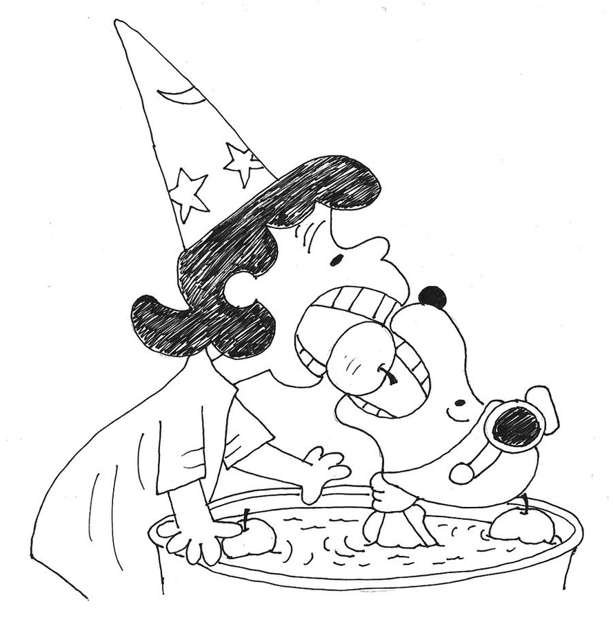 889x899 Peanuts Halloween Coloring Pages Womanmate Com With Charlie Brown