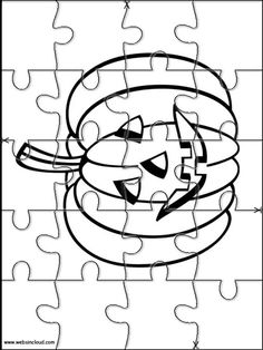 236x314 Printable Jigsaw Puzzles To Cut Out For Kids Halloween Coloring