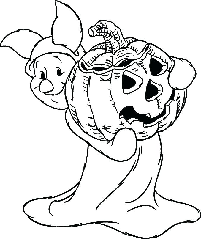 677x804 Free Halloween Coloring