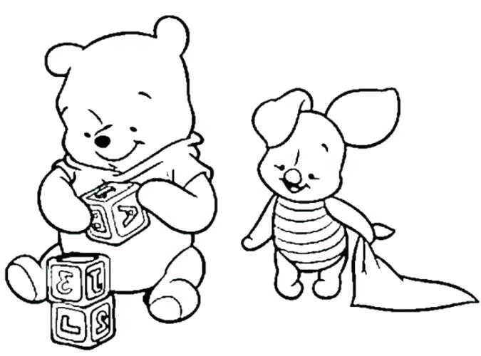 675x500 Free Printable Winnie The Pooh Halloween Coloring Pages Page Baby