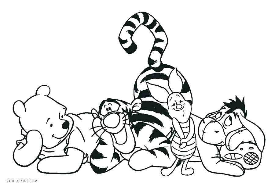 900x610 Winnie Pooh Coloring Pages