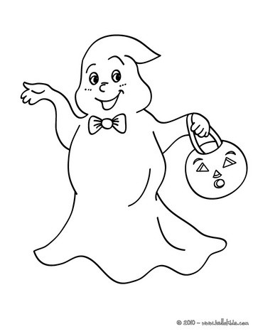 363x470 Ghost Coloring Pages