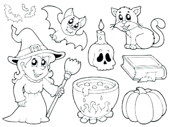 720x540 Halloween Haunted House Coloring Pages Printables Free Printable
