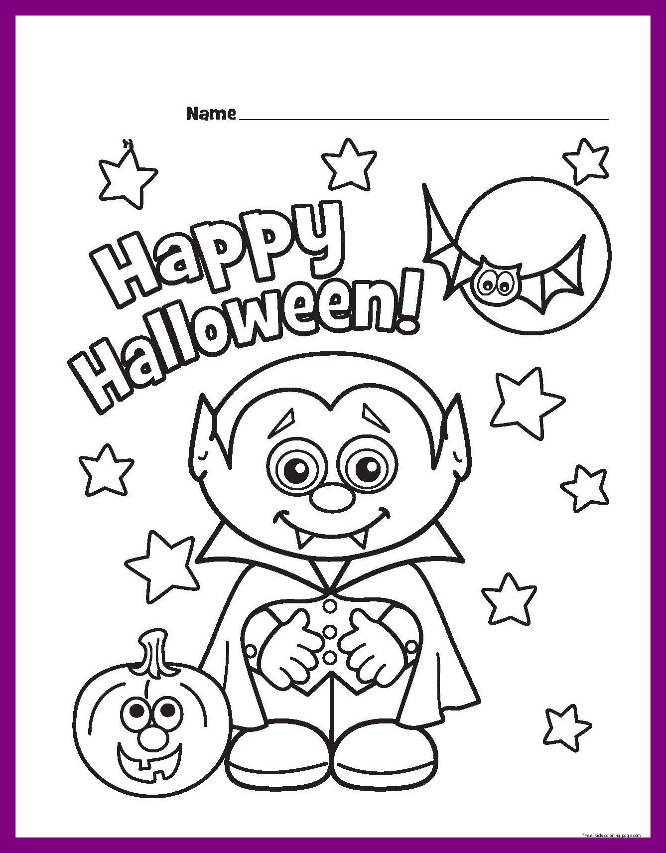 1337x1712 Incredible Halloween Coloring Pages Printable The Sun Flower Pic