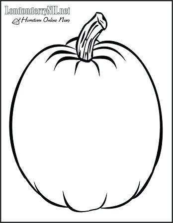 348x450 Jack O Lantern Coloring Page