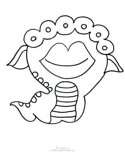 428x540 Halloween Monster Coloring Pages Monster Color Pages Cute Monster