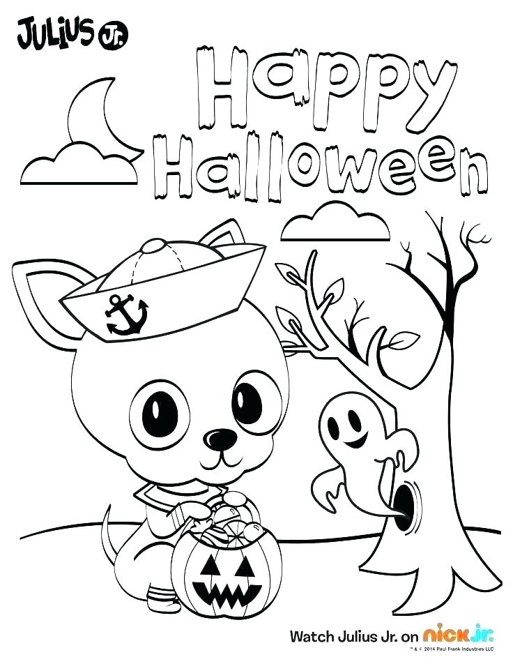 736x952 Halloween Monsters Coloring Pages Cute Coloring Pages Fun Coloring