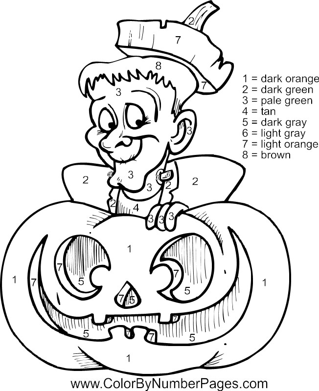 652x800 Halloween Coloring Pages