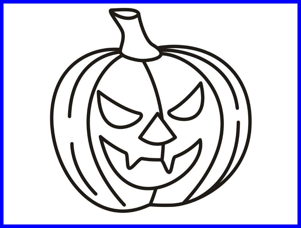 1048x792 Appealing Halloween Pumpkin Coloring Pages Coloringsuite