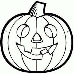 Halloween Pumpkin Coloring Pages For Kids
