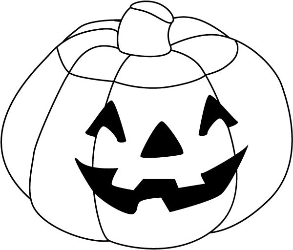 600x512 Halloween Pumpkin Coloring Page Stunning Halloween Pumpkin