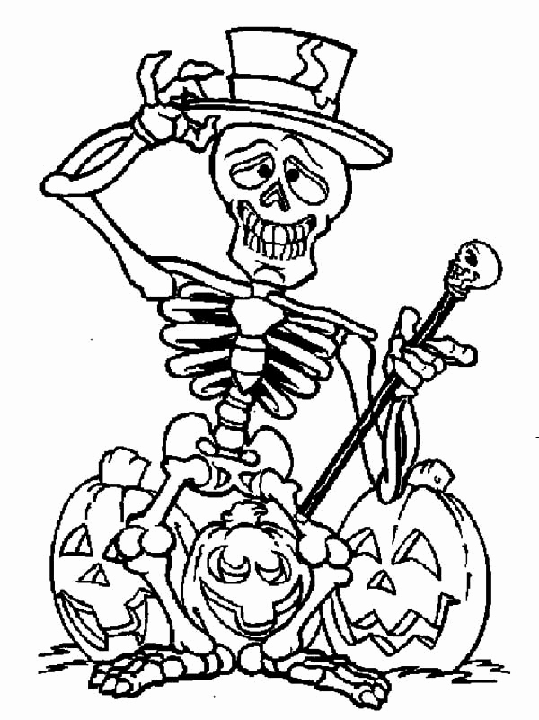 600x801 Skeleton Coloring Pages Coloring Pages Funny Coloring Cute