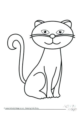 320x452 Halloween Cats Coloring Pages Printable Cat Coloring Pages