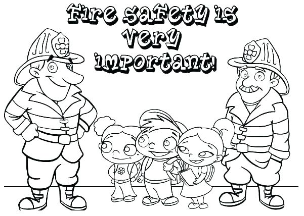 601x428 Halloween Safety Coloring Pages Printable Safety Coloring Book