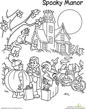 301x379 Trick Or Treat Worksheet