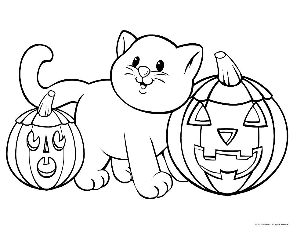 960x744 Free Halloween Coloring Pages