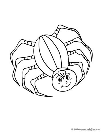 364x470 Spider Coloring Pages