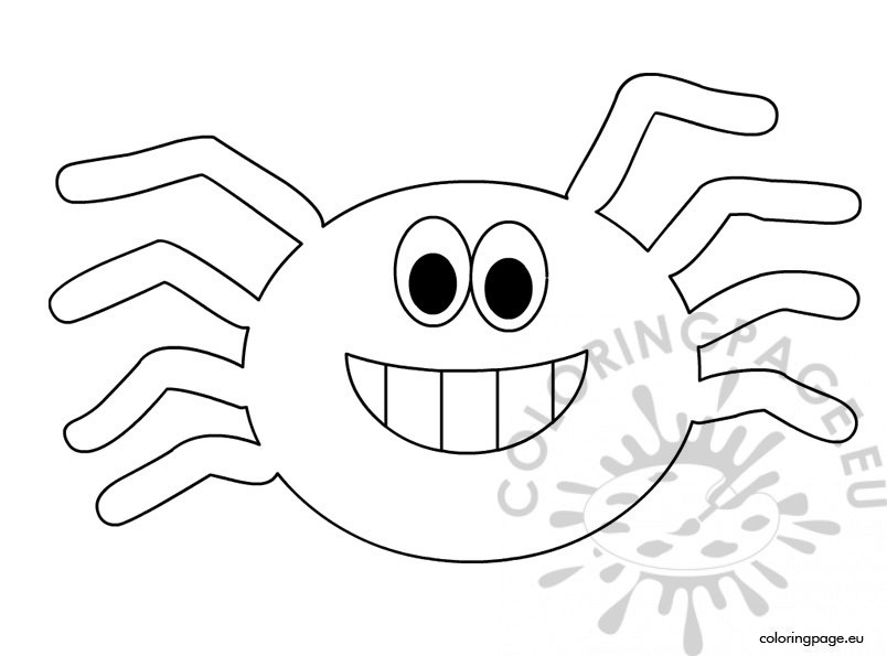 804x595 Spider Color Sheet Halloween Spider Coloring Sheet