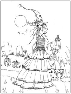 236x313 Spellbinding Images A Fantasy Coloring Book Of Witches