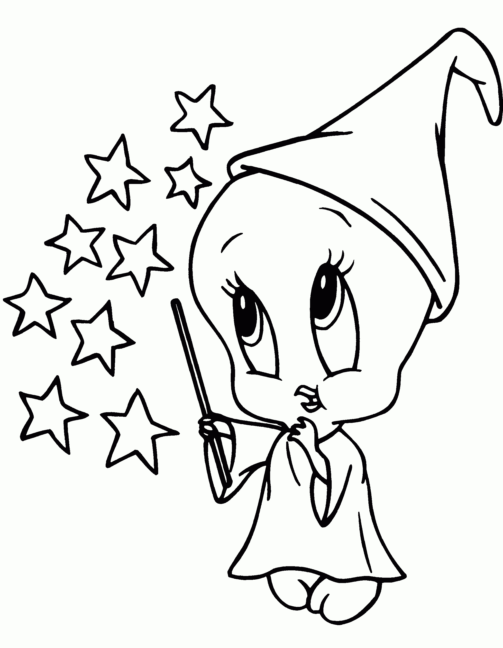 2067x2663 Awesome Printable Halloween Witch Coloring Pages Downloadtarget