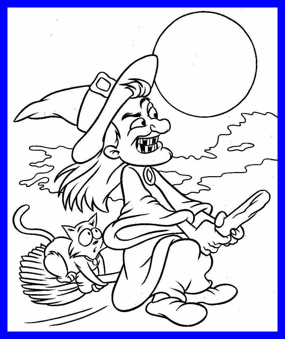 1114x1322 Awesome Rock Star Witch Coloring Page Printable Kids For Adults